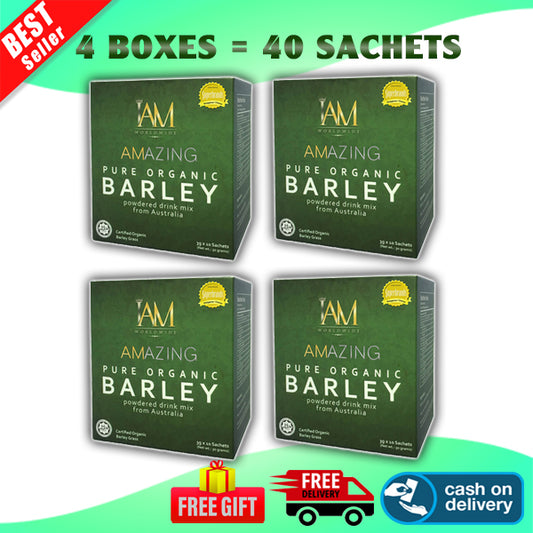 4 Boxes of Amazing Pure Organic Barley | Free Shipping | Cash On Delivery